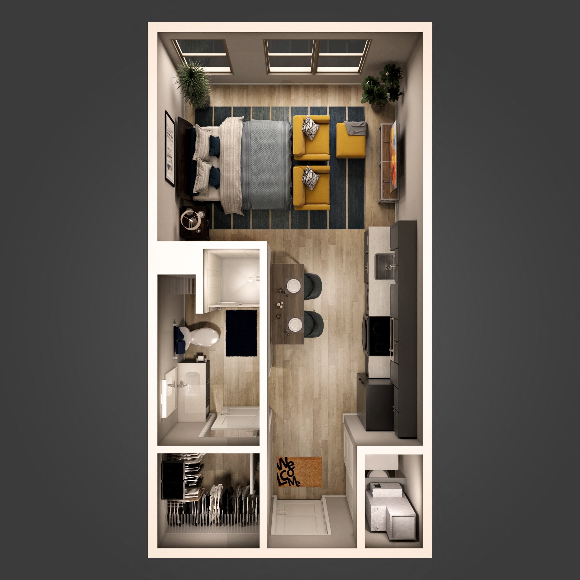 King Floorplan
